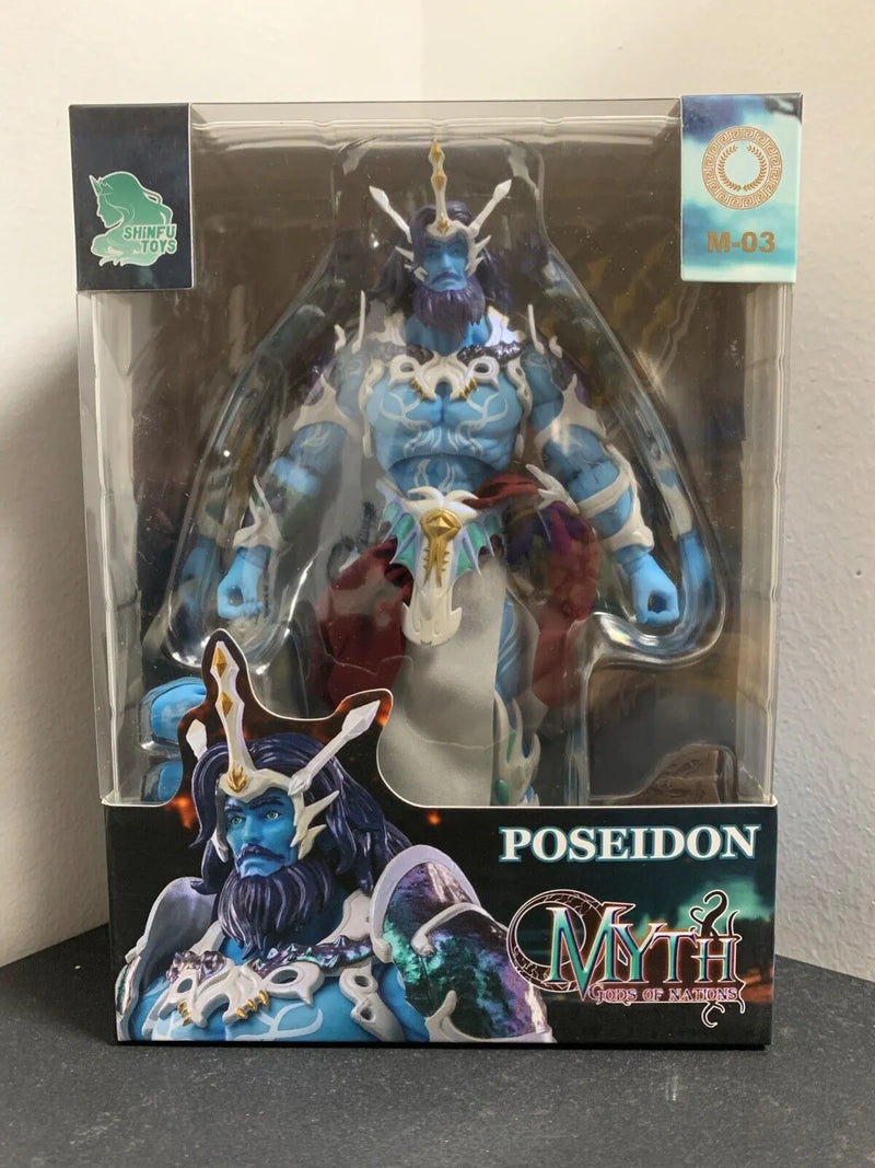 Berserker Studios M03 1/12 Poseidon 6" Collectible Action Figure Model Toys