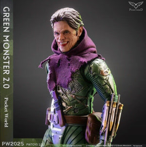 PWTOYS PW2025 1/12 Norman Osborn Green Goblin 6" Male Action Figure Model Toy