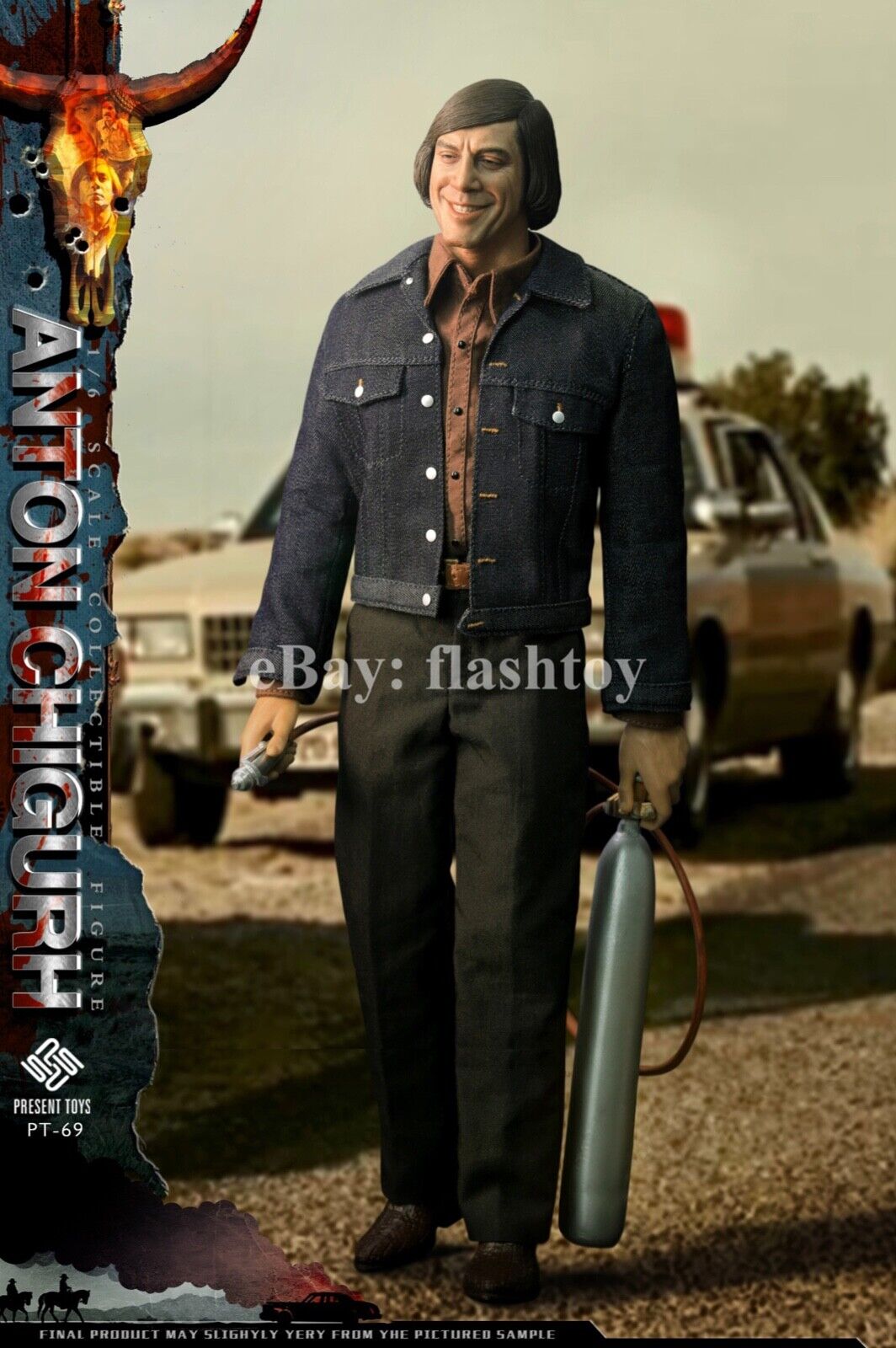 PRESENT TOYS PT-sp69 1/6 Anton Chigurh Collectible Male Action Figure Model Toy