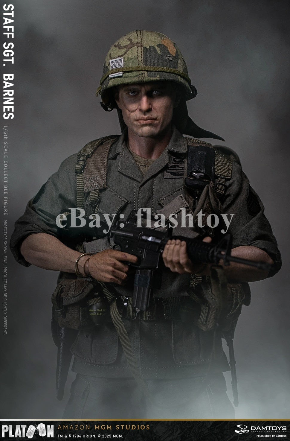 Presale DAMTOYS DMS045 1/6 Platoon Staff Sergeant Barnes Action Figure Model Toy