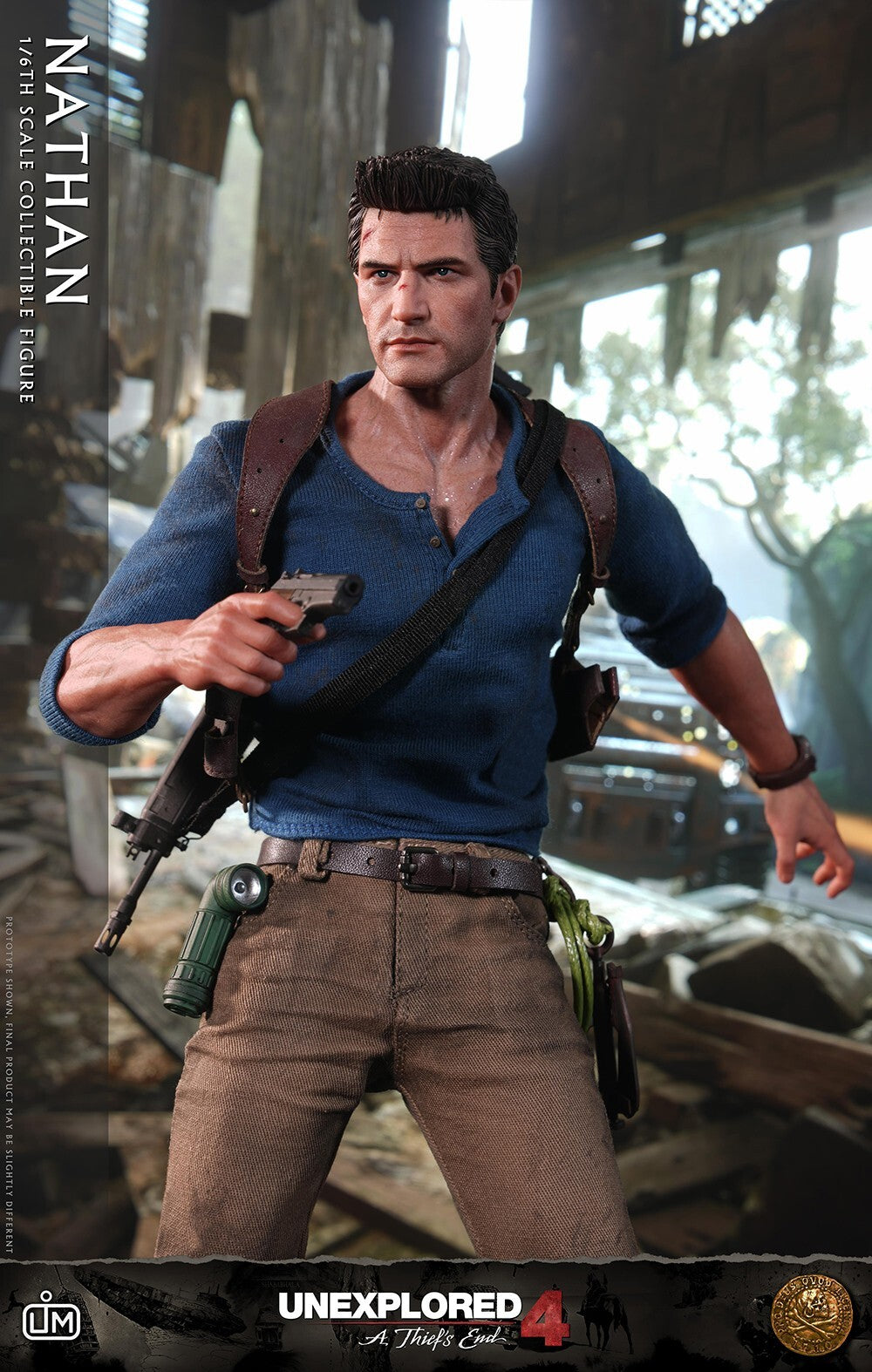 LIMTOYS LIM012 1/6 A Thief's End Nathan Drake 12" Male Action Figure Model Toy