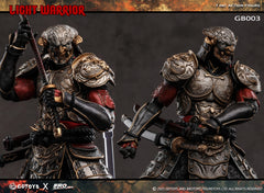 Preventa BROTOYS GB003 1/12 Light Warrior 7" modelo de figura de acción versión de lujo.