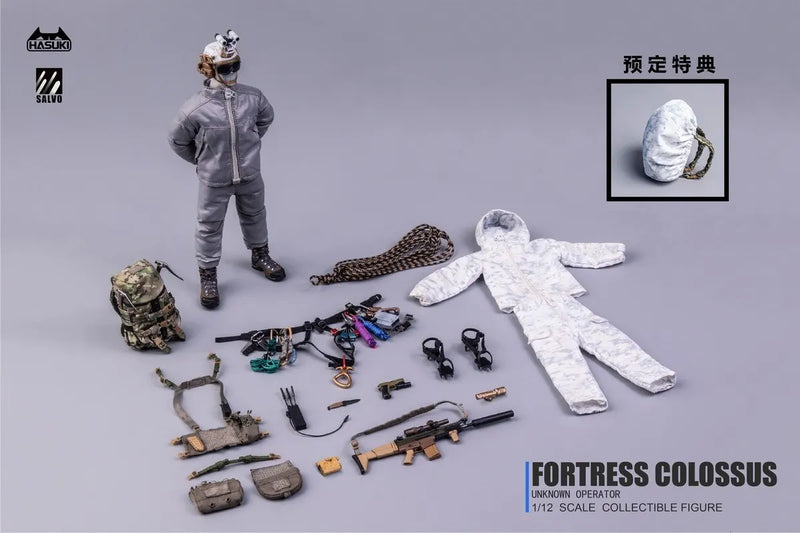 HASUKI SA03 1/12 Black Ops SIERRA PHANTOM Collectible Action Figure Model Toy