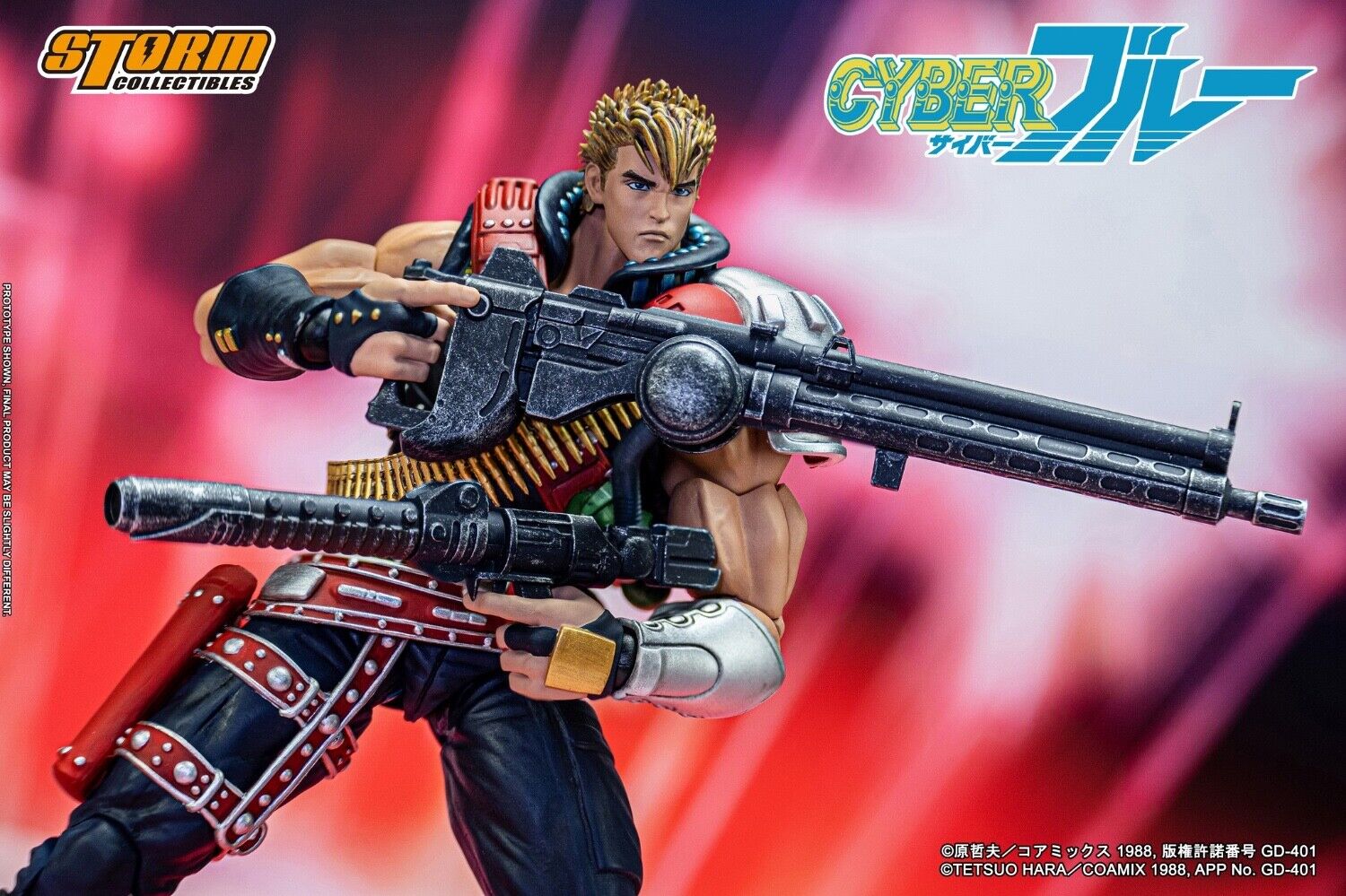 Storm Toys THCB01 1/12 Cyber Blue Collectible 6" Male Action Figure Model Toy