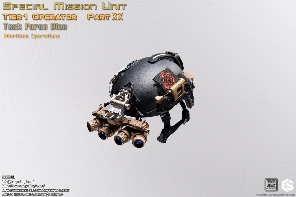 Preventa Easy&Simple 26076B 1/6 Special Mission Unit Tier1 Operator figura de acción