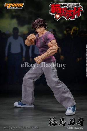 Storm Toys KIBK05 1/12 Baki Hanma Son of The Ogre Collectible Action Figure Toy