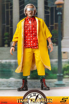 Saturn Toys ST002 1/6 Time Traveler Dr. Brown figura de acción masculina de colección