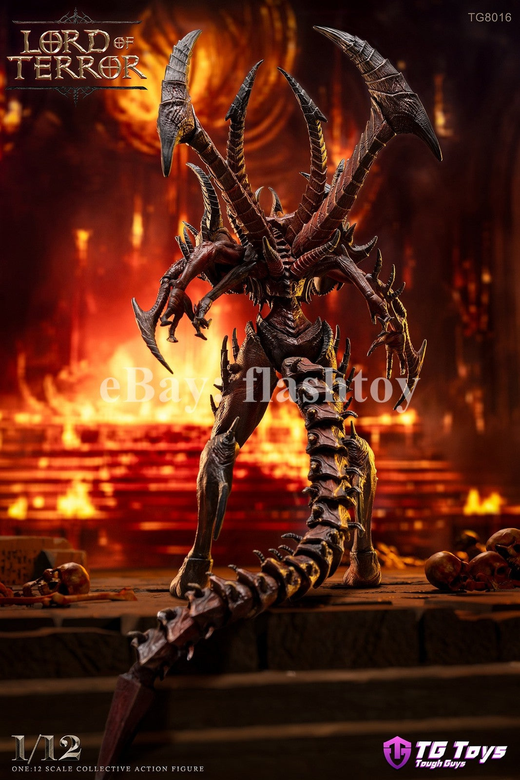 Presale TGToys TG8016 1/12 Lord of Terror Collectible Action Figure Model Toy