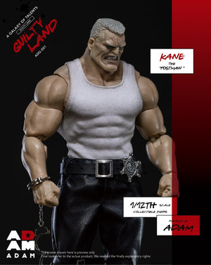 ADAM ADG-001 1/12 Guilty Land Postman Kane 6" Male Action Figure Model Toy