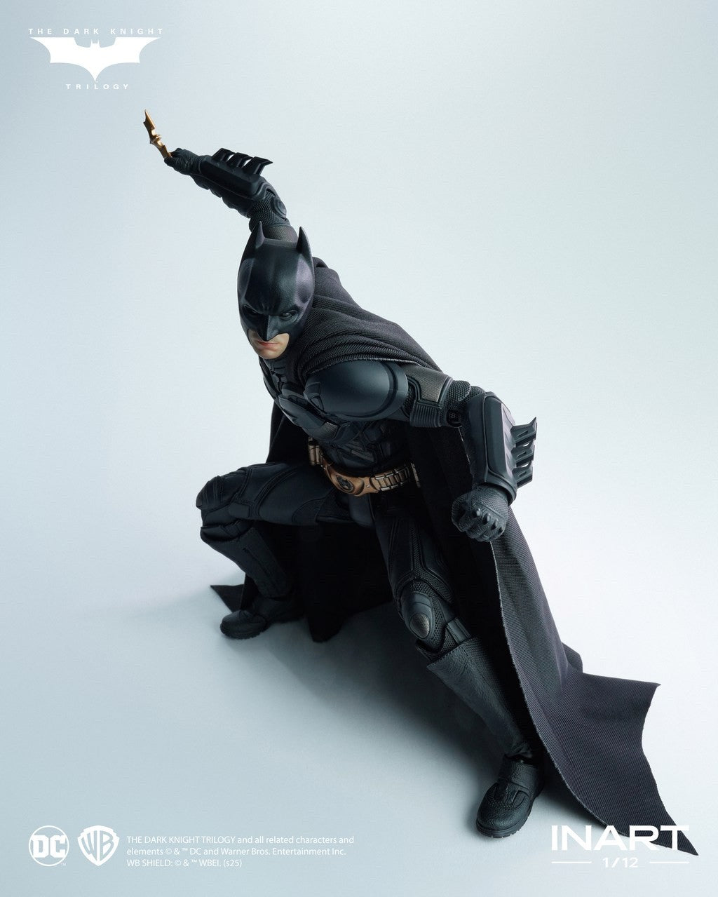 QueenStudios INART HgM0001S 1/12 Bat Man Bale 6" Male Action Figure Standard Ver