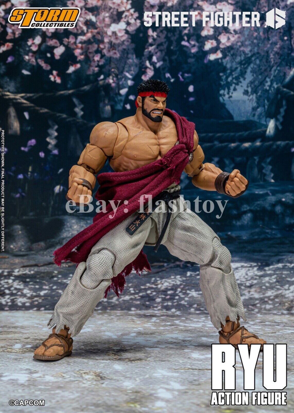 Storm Toys CPSF28 1/12 STREET FIGHTER 6 RYU Collectible Male Action Figure Model