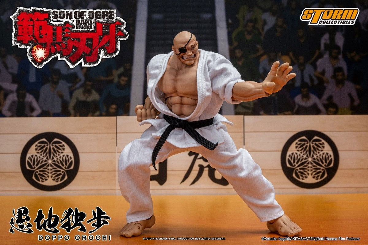 Storm Toys KIBK06 1/12 Son Of Ogre Baki Hanma Doppo Orochi Action Figure Model