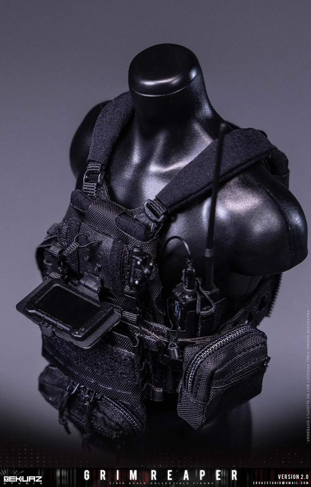 Presale EKUAZ STUDIO EKS015 1/6 Resident Zombie Evil Crisis Grim Reaper 2.0 Hunk