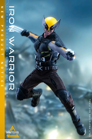 Nwtoys 1/12 Iron Warrior Logan 6" Collectible Male Action Figure Model Toy