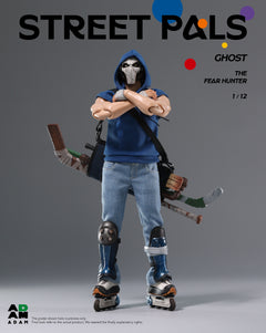 Preventa ADAM ADS-001 1/12 Street Pals Ghost The Fear Hunter modelo de figura de acción