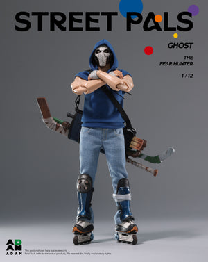 Presale ADAM ADS-001 1/12 Street Pals Ghost The Fear Hunter Action Figure Model
