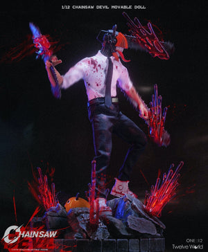 TWTOYS TW2258 1/12 Chainsaw Man 6" Collectible Action Figure Model Deluxe Ver.