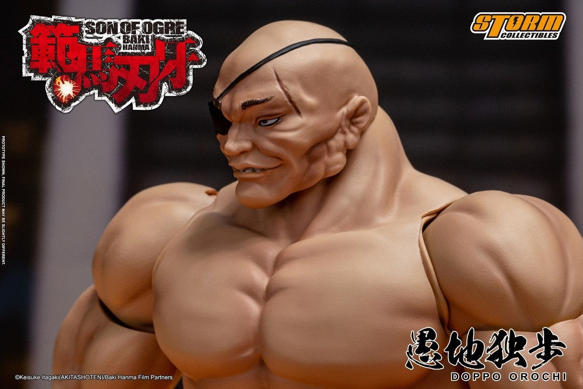 Storm Toys KIBK06 1/12 Son Of Ogre Baki Hanma Doppo Orochi Action Figure Model