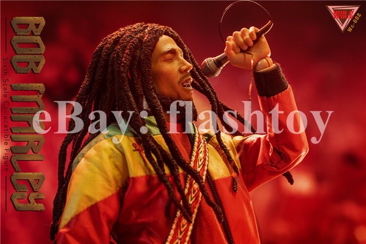 Win.c Studio WC-002 1/6 Pacifist Singer Marley Male Action Figure Model Toy