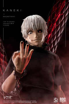 Preventa RocketToys ROC-024 1/6 Tokyo Ghoul Kaneki Ken figura de acción Awakened Ver
