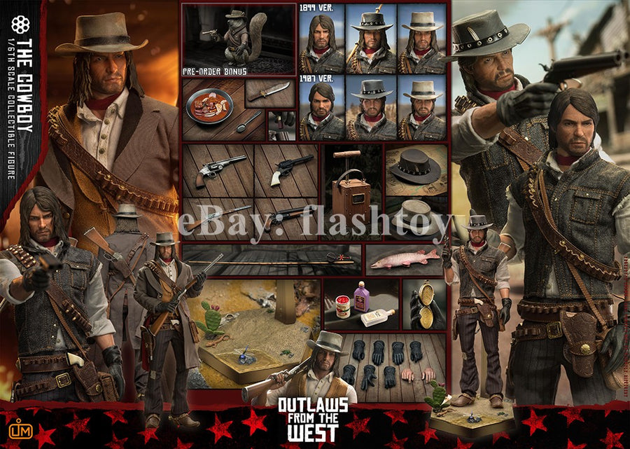 Vorverkauf LimToys LIM011 1/6 Wilderness Cowboys 12" Actionfiguren-Modellspielzeug