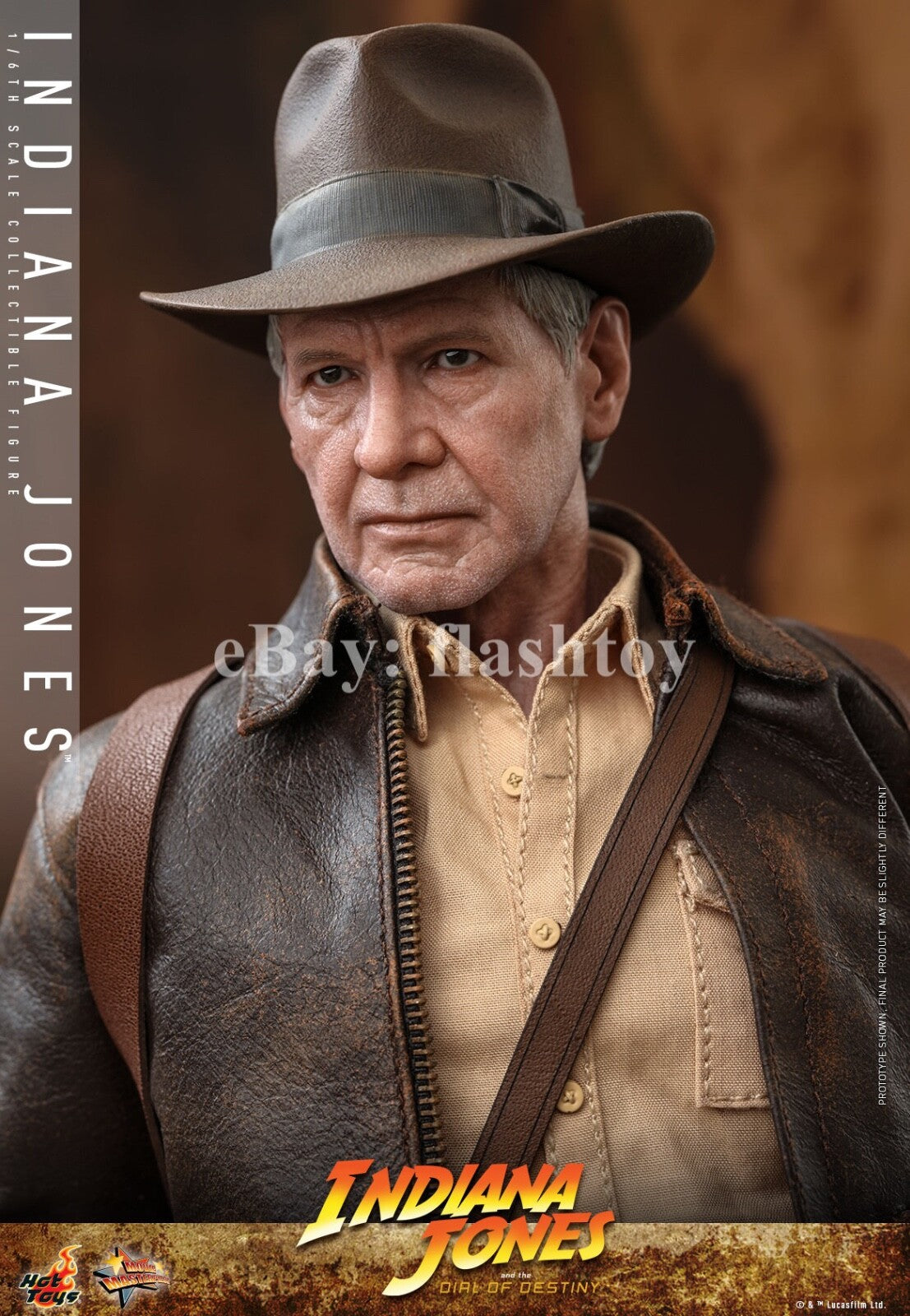 Hot Toys MMS716 1/6 Indiana Jones and the Dial of Destiny Action Figure Model