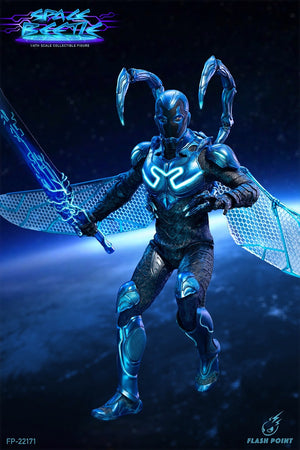 Flash Point Studio FP-22171 1/6 Blue Steel Beetle Collectible Action Figure Toy