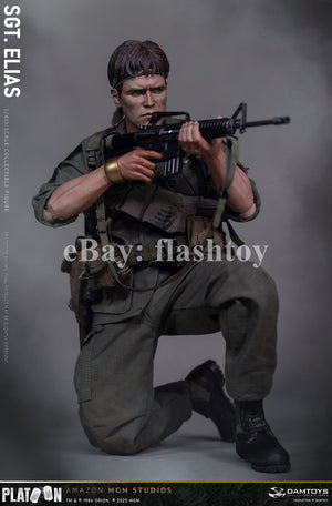 Presale DAMTOYS DMS047 1/6 Platoon Sergeant Elias 12" Male Action Figure Model