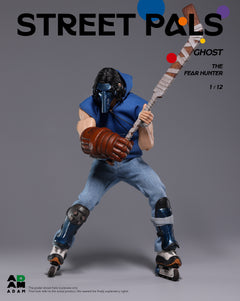 Preventa ADAM ADS-001 1/12 Street Pals Ghost The Fear Hunter modelo de figura de acción
