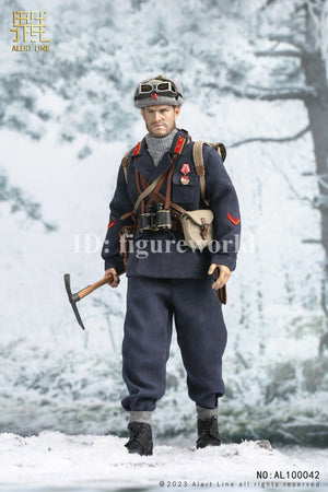 ALERT LINE AL100042 1/6 WWII Soviet Mountain Infantry Officer Action Figure Toy