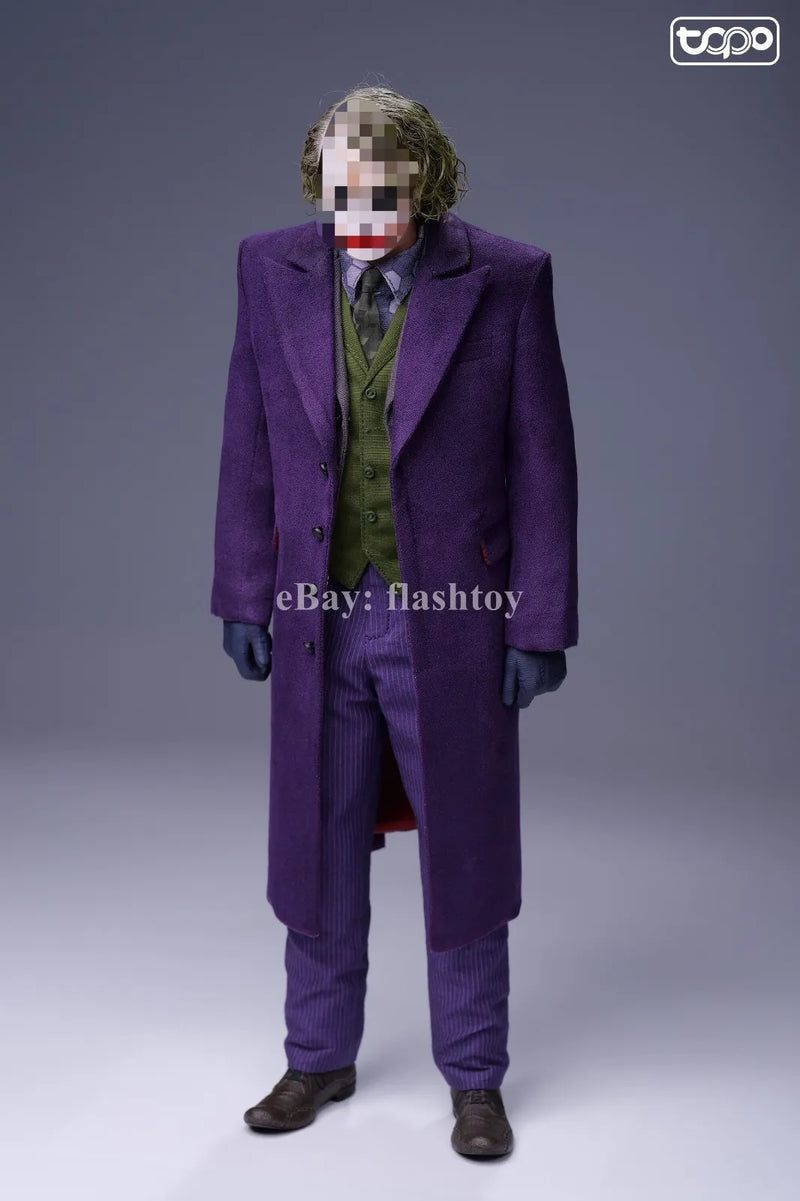 Presale TOPO TP037 1/6 Coat Suit Clothing Set for Joker Heath Ledger W/ Body