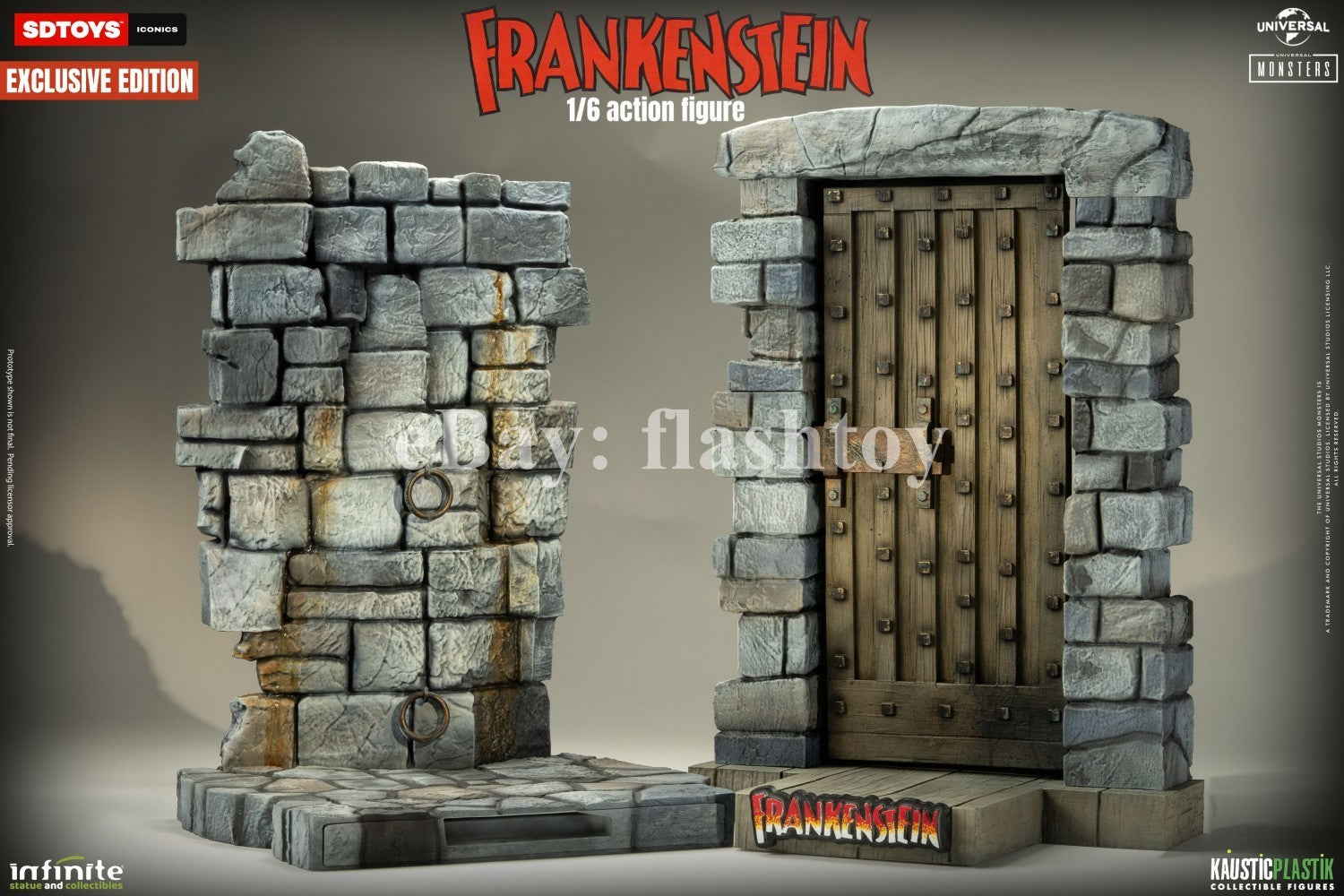 Presale Infinite Statue 1/6 Frankenstein Male Action Figure Model Deluxe Ver.