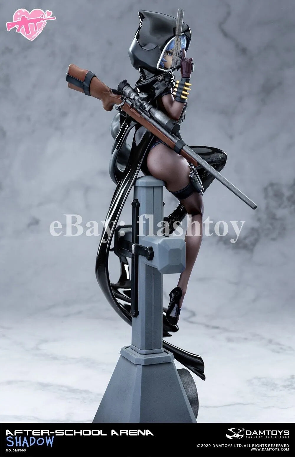 DAMTOYS DMF005 1/7 After-School Arena No.5: Shadow Female Figure Statue Model