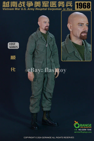 QORANGE QOTOYS QOM-1046 1/6 Vietnam War U.S. Army Hospital Corpsman Male Figure