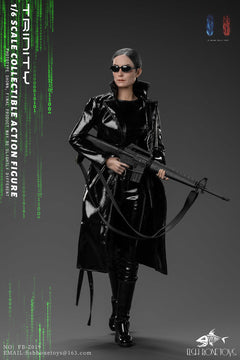 FISH BONETOYS FB-Z019 1/6 The Matrix Trinity 12" Female Action Figure Model Toy