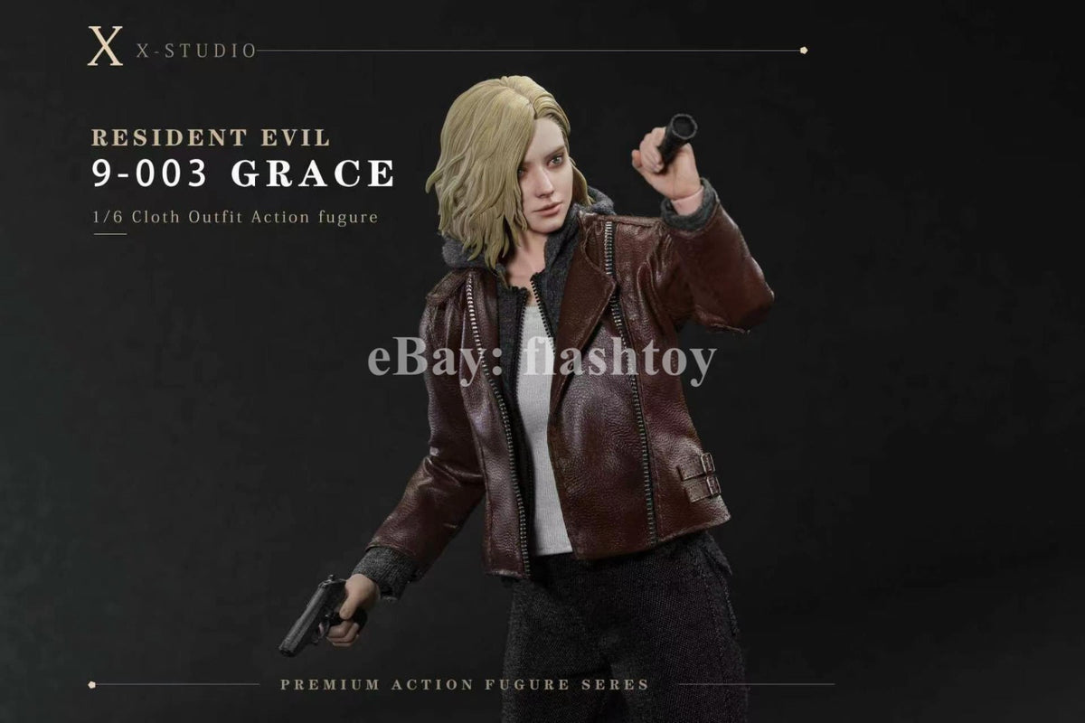 Preventa X-STUDIO 1/6 Investigative Reporter Grace modelo de figura de acción femenina RE9