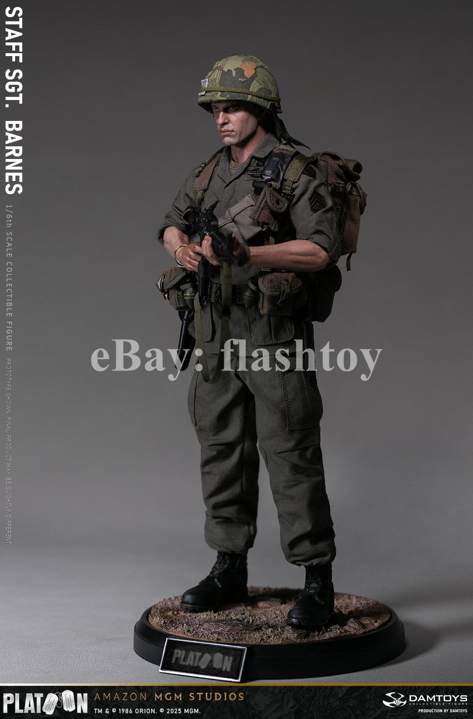 Presale DAMTOYS DMS045 1/6 Platoon Staff Sergeant Barnes Action Figure Model Toy