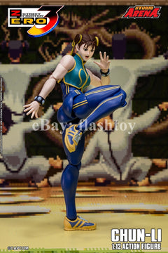 Preventa Storm Arena SFSA06 1/12 Street Fighter Zero 3 CHUN-LI figura de acción