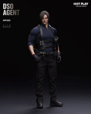 Presale HOT PLAY HP002 1/12 Resident Zombie Evil Crisis Leon Male Action Figure