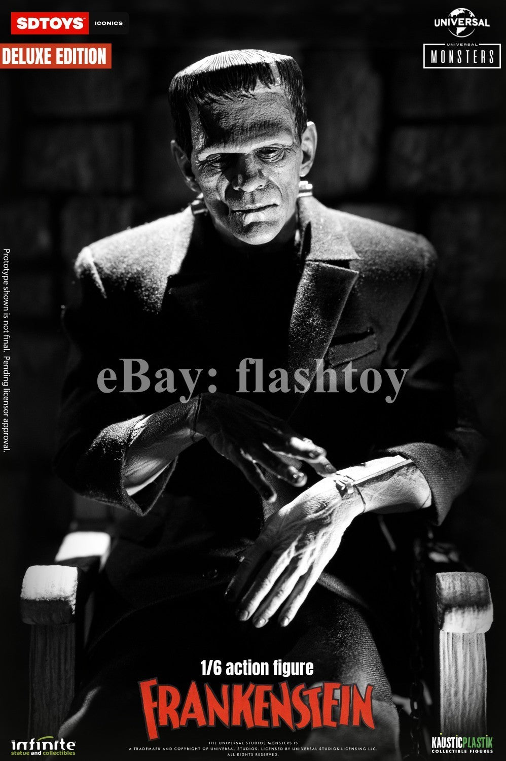 Presale Infinite Statue 1/6 Frankenstein Male Action Figure Model Deluxe Ver.