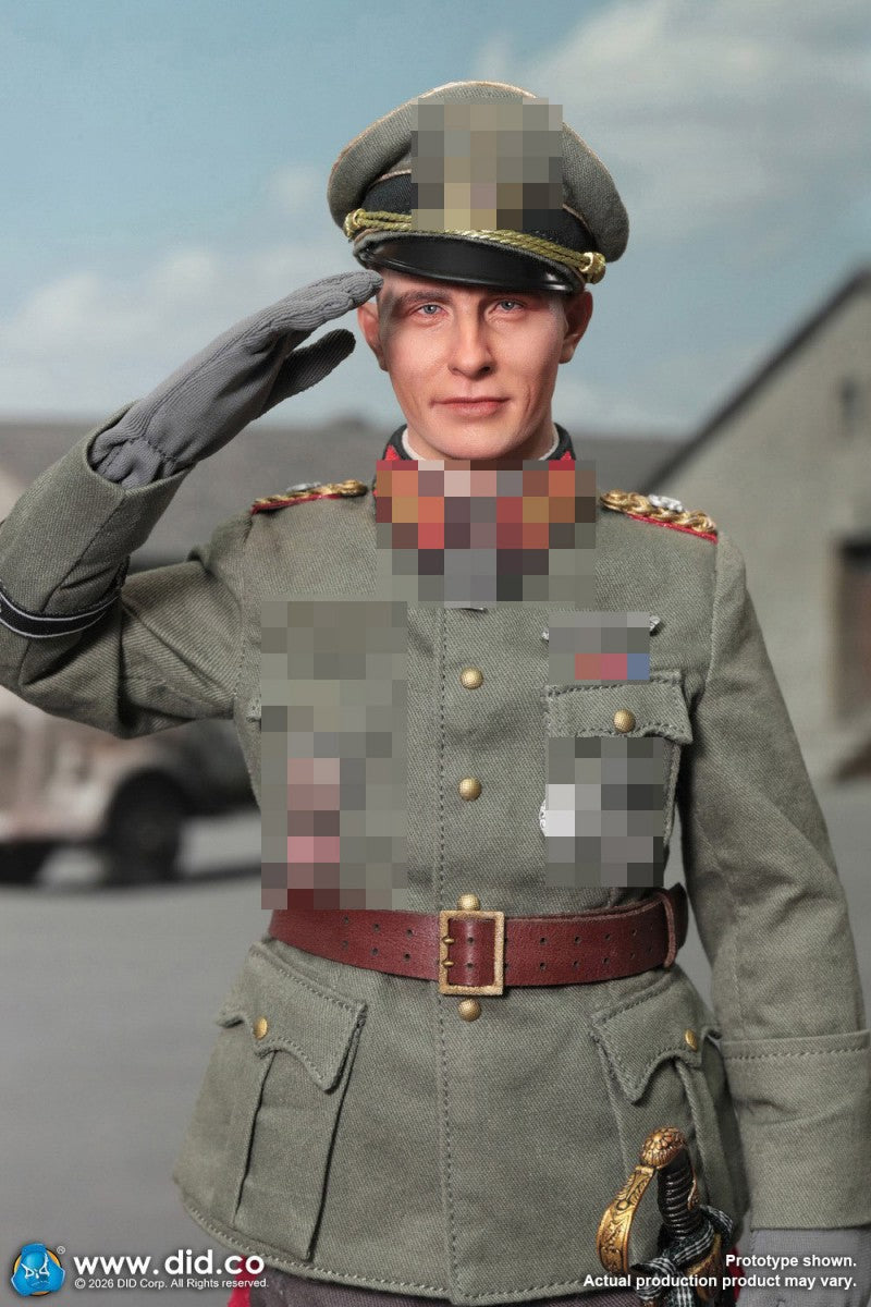 Preventa DID D80194 1/6 WWII German Wehrmacht Officer Otto Remer figura de acción