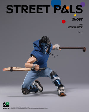 Presale ADAM ADS-001 1/12 Street Pals Ghost The Fear Hunter Action Figure Model