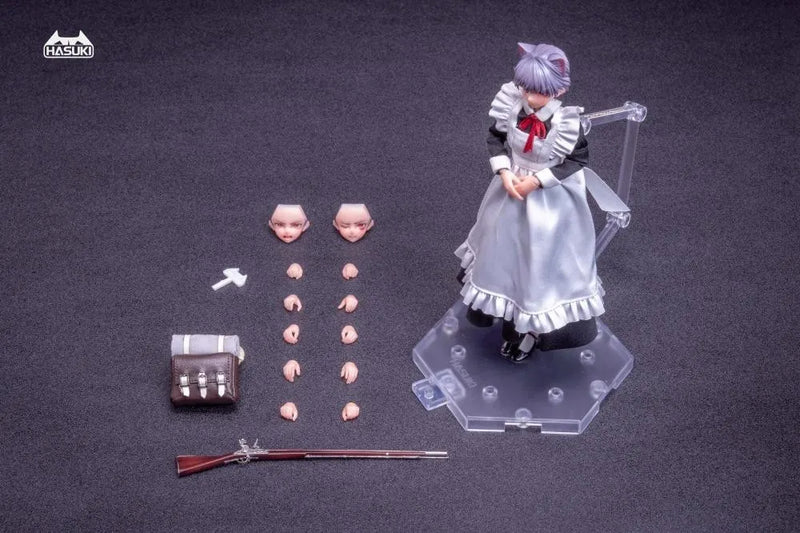 HASUKI PA010 1/12 Musketeer Fichiko Collecitble Female Action Figure Model Toy