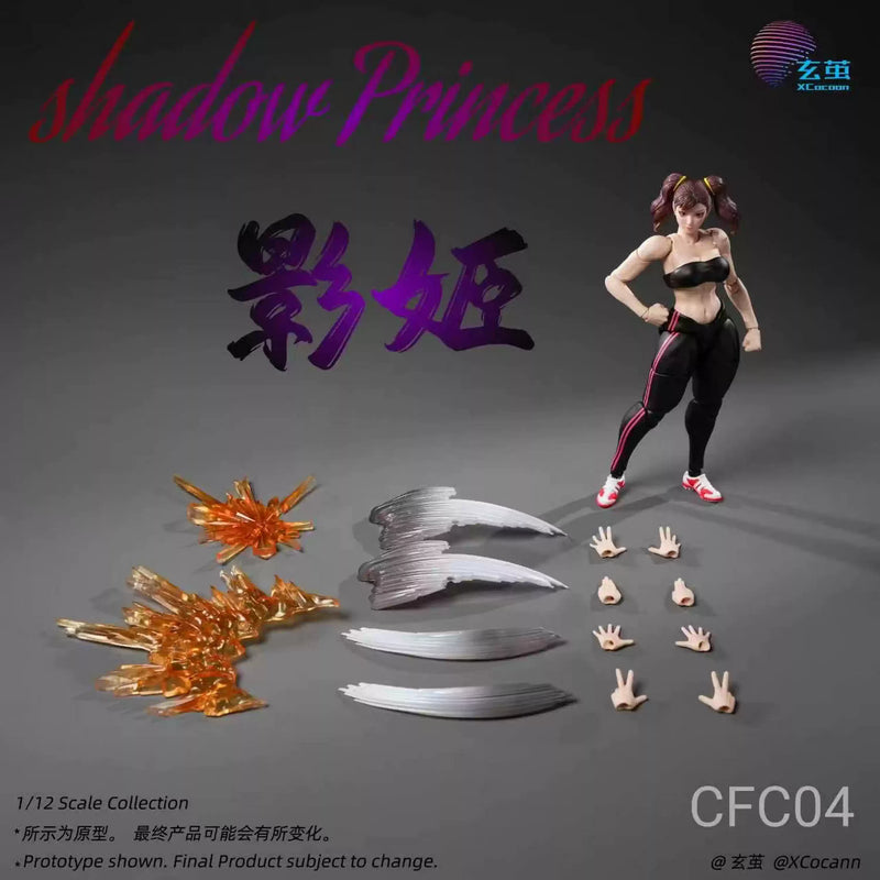 Presale XCocann CFC004 1/12 Fighting Girl Shadow Princess Female Action Figure