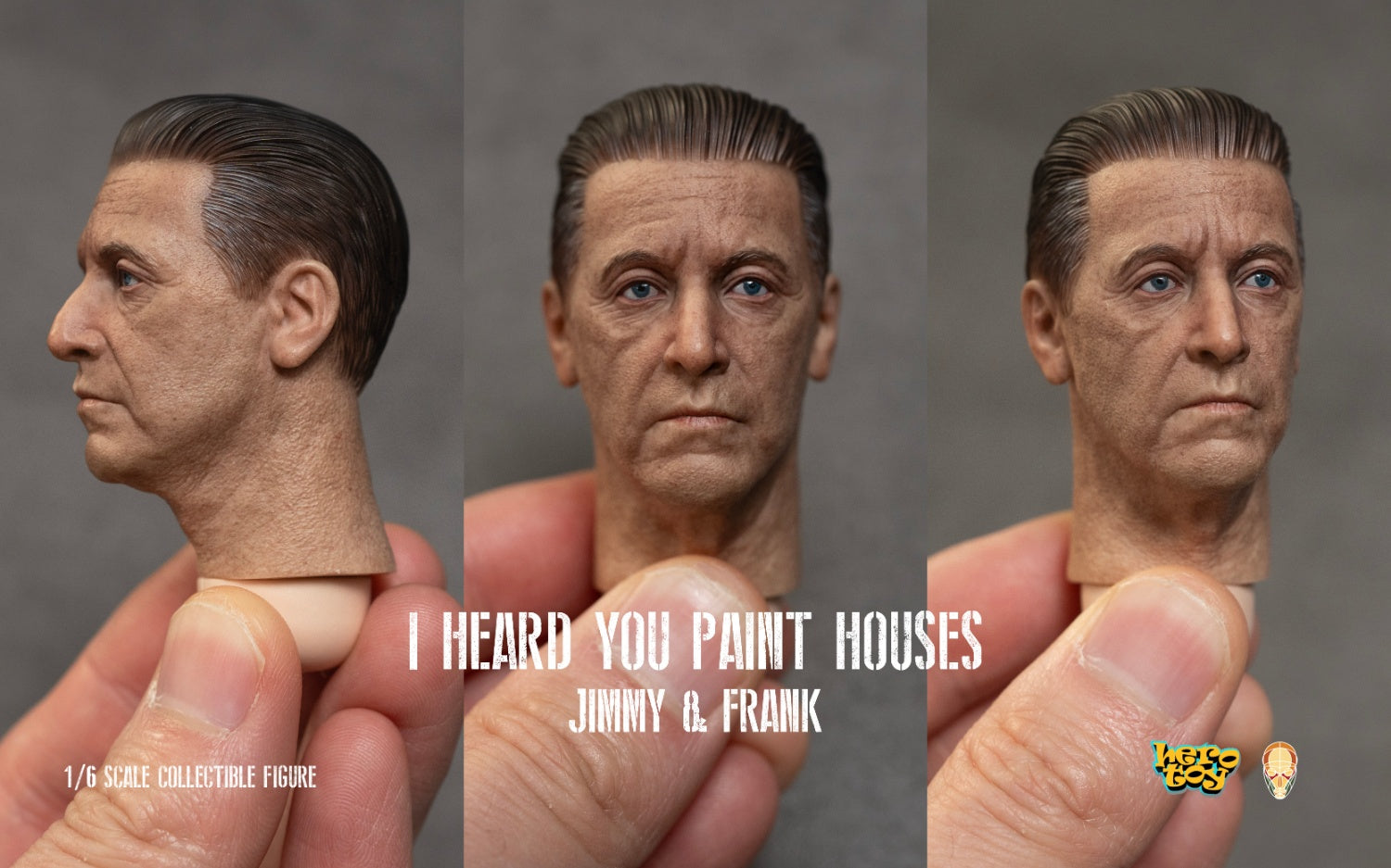 Herotoy & Facepoolfigure HTFP-002 1/6 The Irishman Frank & Jimmy Action Figures