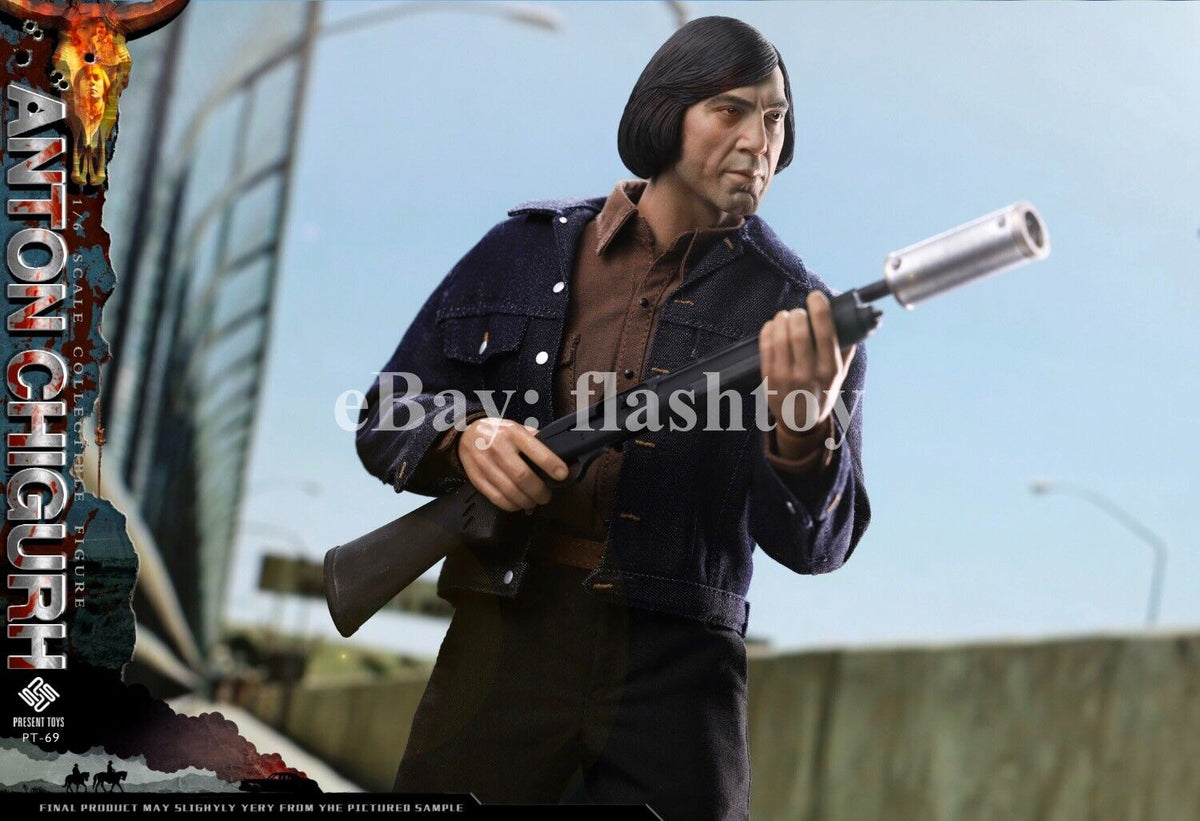 PRESENT TOYS PT-sp69 1/6 Anton Chigurh Collectible Male Action Figure Model Toy