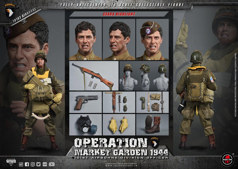 Presale SoldierStory SS145 1/6 Operation Market Garden Officer Action Figure Toy