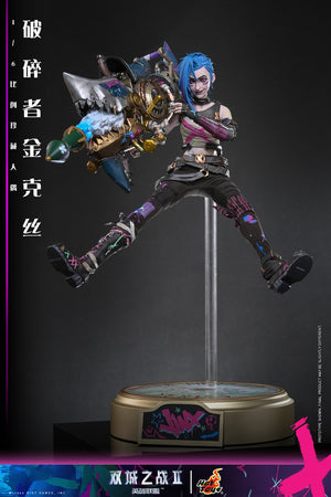 Presale Hot Toys TMS183 1/6 Arcane Fractured Jinx Female Action Figure Model Toy