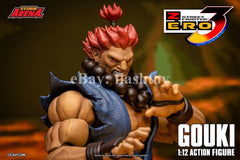 Preventa STORM ARENA SFSA07 1/12 Street Fighter Zero 3 Gouki modelo de figura de acción