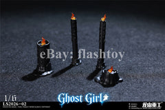 Preventa Longshan LS2026-02 1/6 Ghost Girl Luna figura de acción femenina Cosplay Ver.